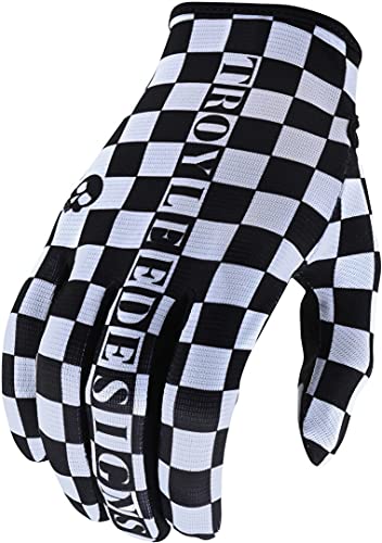 Troy Lee Designs Flowline Glove Checkers White/Black L