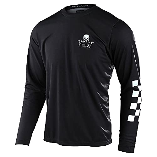 Troy Lee Designs Flowline LS Jersey Service Black S