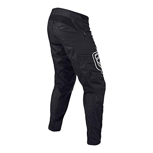 Troy Lee Designs Pantalón Mtb 2018 Sprint Solid Negro (28 Cintura = Eu 42, Negro)