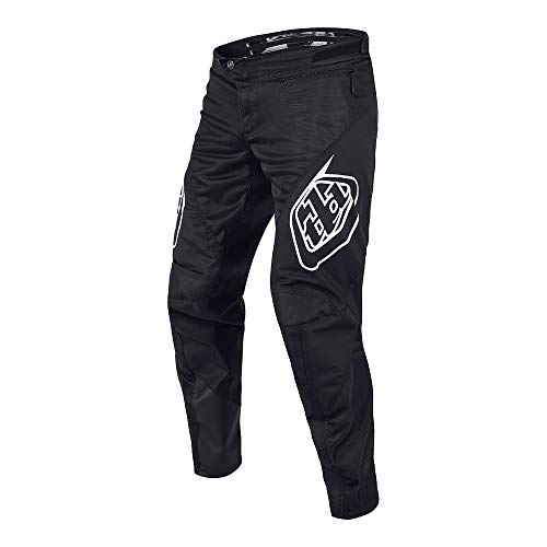 Troy Lee Designs Pantalón Mtb 2018 Sprint Solid Negro (28 Cintura = Eu 42, Negro)