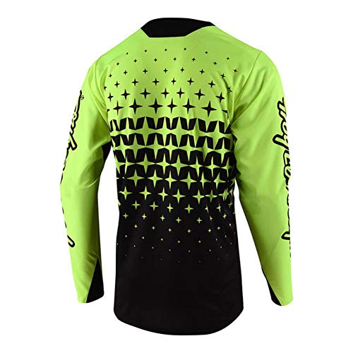 Troy Lee Designs Sprint Jersey - Megaburst Flo Amarillo/Negro, XL