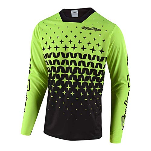 Troy Lee Designs Sprint Jersey - Megaburst Flo Amarillo/Negro, XL