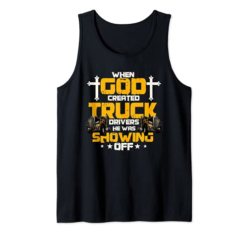Trucker Gifts - Remolque para tractor (18 ruedas) Camiseta sin Mangas