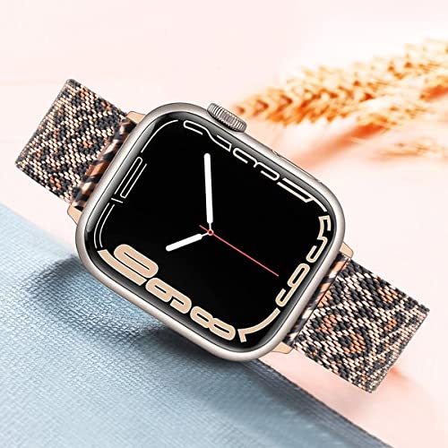 TRUMiRR Reemplazo para Apple Watch Series SE/Series 6 38mm 40mm Correa, Correa de Reloj de Acero Inoxidable Tejida con Malla para iWatch Apple Watch SE Series 6 5 4 3 2 1 Hombres Mujeres