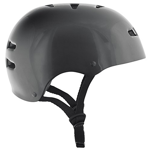 TSG Helm Skate BMX Injected Colors Solid Color, Unisex, Negro, S/M