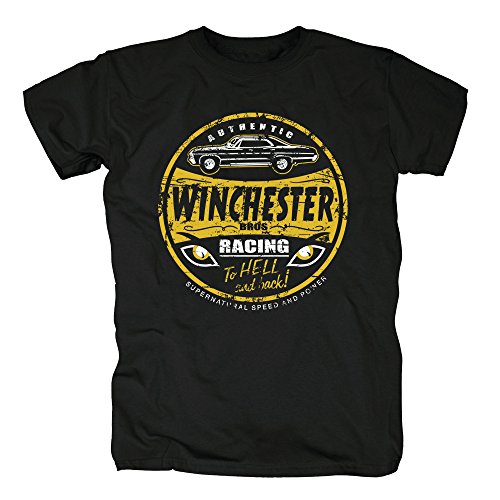 TSP Winchester Bros Racing Camiseta para Hombre T-Shirt XL Negro
