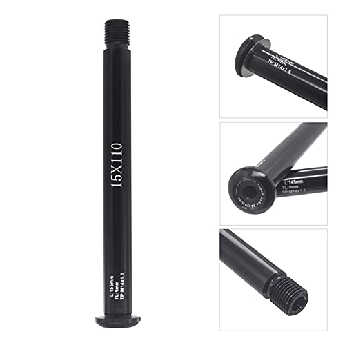 TTSJSM Eje Horquilla Delantera Bicicleta MTB Fork 15x100 15x110mm a través de Accesorios de Palanca del Eje Eje Pasante De La Bicicleta (Color : Fox QR15x100mm)