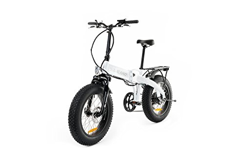 Tucano Bikes Monster HB Bicicleta Eléctrica Plegable, Blanco (Benz), Talla Única