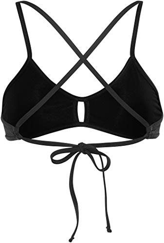 Turbo Power Active Top Bragas de Bikini, Noir, Medium para Mujer