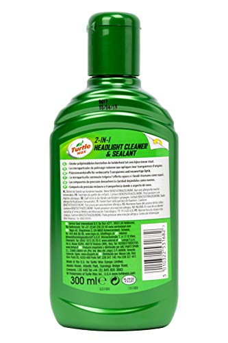 Turtle Wax 1830925 Restaurador Faros