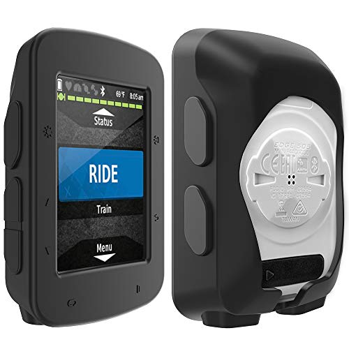 TUSITA Funda Compatible con Garmin Edge 520 Plus - Cubierta Protectora de Silicona - Accesorios de Computadora para Bicicleta GPS