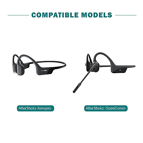 TUSITA Magnética Cargador Compatible con AFTERSHOKZ Aeropex, AFTERSHOKZ OpenComm AS800CC ASC100CC - Cable de Carga USB 3,3ft 100cm - Bluetooth Auriculares Deportivos Inalambricos Accesorios