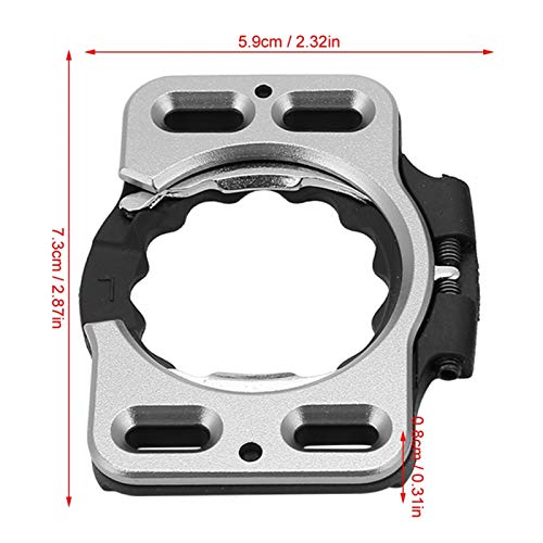 Tyenaza 1 par de Tacos de Bicicleta, Cubierta de Pedal de Bicicleta, Adaptador de Clip de Pedal de liberación rápida, convertidor para SpeedPlay Zero