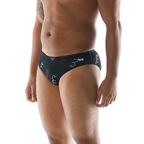 TYR Cascading Racer Baador, Negro y Gris, 26 para Hombre