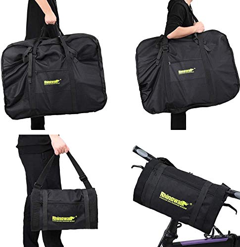 UBORSE Bolsa de Transporte Plegable para Bicicleta Bolsa de Almacenamiento para Bicicletas de Viaje de 20 Pulgadas Estuche de Transporte para Bicicleta de Montaña