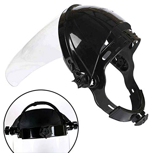 Ububiko MáScara Antichoque Casco de Soldadura, Lente Transparente antiUV antigolpes, Protector Facial, máscara de Seguridad, protección de Ojos, Visera de la Cara Proteger los Ojos