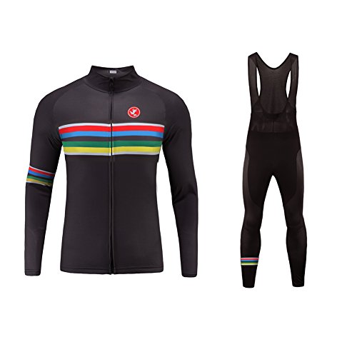 UGLY FROG 2018 Modo Sport Fuera Thermal Fleece Invierno De Manga Largas de Ciclismo Maillots + Bib Pantalones Larga De Bicicletas Bodies Triatlón Ropa MZ01