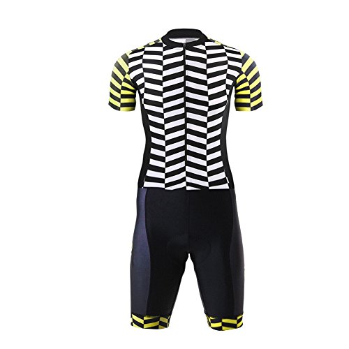 UGLY FROG 2018 Nuevos Hombres Manga Corto del Verano Transpirable Ciclismo Skinsuit Sets con Gel Pad Exterior Sportswear Triatlón Ropa Bodies DXMZ05