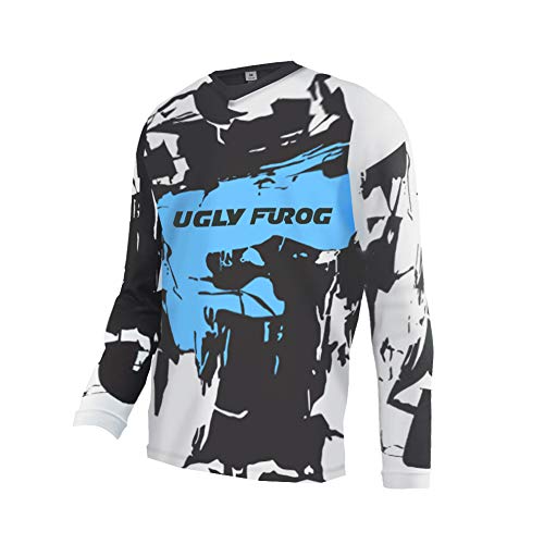 UGLY FROG 2019-2020 Manga Larga Maillot Ciclismo De Hombre Bici Verano Ropa De Triatlon Transpirables/MTB Downhill Jersey SJFL01