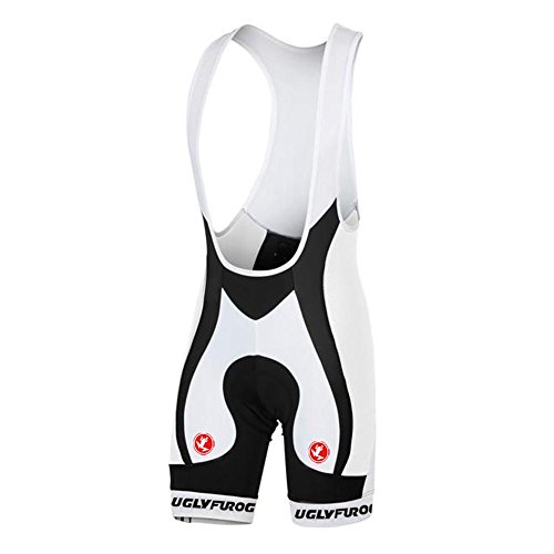 UGLY FROG Bike Wear - MTB Bib Pantalón Corto para Hombre Bib Shorts with Gel Pad HBS09