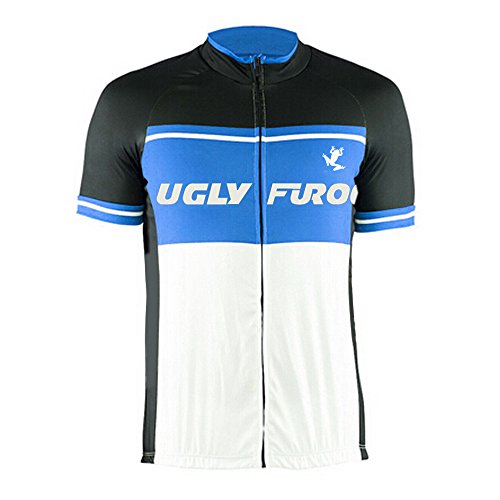 UGLY FROG Camisetas de Ciclismo para Hombre, Camiseta Corta, Top de Ciclismo, Jerseys de Ciclismo, Ropa de Ciclismo, Mountain Bike/MTB Shirt, Transpirable y Que Absorbe El Sudor, Secado Rápido