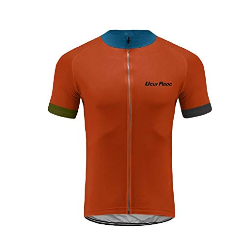 UGLY FROG Ciclismo Jersey Hombres Mountain Bike Camiseta Full Zip Bicicleta Camiseta Unidad Extremo Top Road MTB Ropa