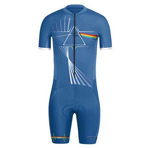 UGLY FROG FAEDX09 Ciclismo Hombres Skinsuit de Bicicleta Conjunto de Ropa de Ciclo Short Jersey with Short Legs de Manga Corta