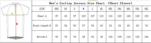 UGLY FROG Maillot Ciclismo Verano Manga Corta Hombre Transpirable Elástico y De Secado Rápido, Camiseta MTB Profesional con Corte Slim para Bicicleta De Montaña Carretera