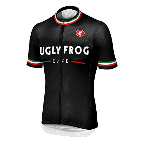 UGLY FROG Manga Corta Maillot Ciclismo De Hombre Verano Ropa De Triatlon Transpirables ESHSJ26