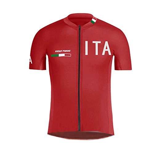 UGLY FROG Manga Corta Maillot Ciclismo De Hombre Verano Ropa De Triatlon Transpirables ESHSJ54