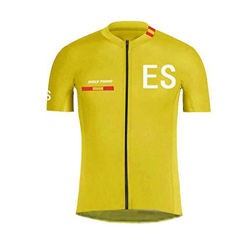 UGLY FROG Manga Corta Maillot Ciclismo De Hombre Verano Ropa De Triatlon Transpirables ESHSJ54