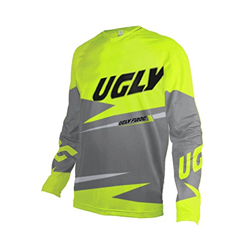 UGLY FROG Manga Larga Downhill Jersey De Descenso Bicicleta De Primavera&otoño MontañalMaillots Deportes y Aire Libre