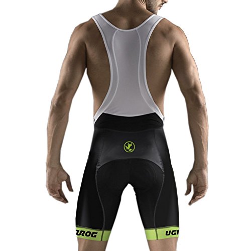 UGLY FROG MTB Ropa Ciclismo Culote Corto con Tirantes Y Badana Gel Culotte para MTB Ciclistas Hombre Culote MTB Pantalones Cortos