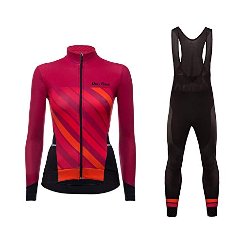 UGLY FROG Otoño e Invierno Mujer Ropa Ciclismo Maillot Mangas largas Camiseta de Ciclistas Cómodo Respirable Secado rápido de Bicicletas Cuerpos Triatlón Ropa MESTZ25