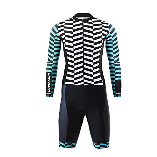 UGLY FROG Skinsuits Ciclismo 2018 Nuevo Modo Sport Fuera De Suave del Paño de Manga Larga Bicicletas Bodies Triatlón Ropa