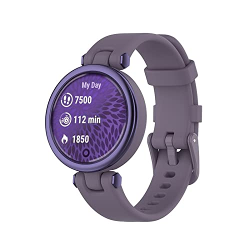 UHUA 10 unidades por paquete, correa de muñeca de silicona apta para Garmin Lily reloj inteligente deportivo deportivo para mujer, apto para Garmin Lily (color de la correa: púrpura)