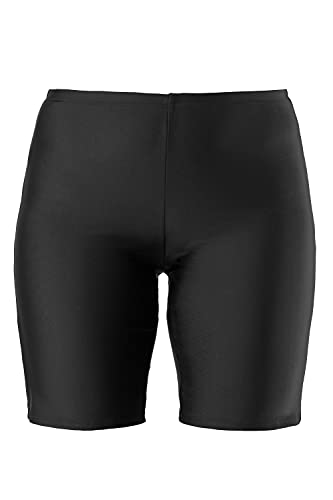 Ulla Popken Schwimmradler Pantalones Cortos de baño premamá, Negro (Schwarz 10), 44 para Mujer