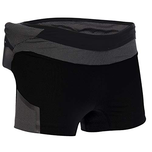 Ultimate Direction Hydro Skin - Pantalones Cortos para Correr para Mujer, Large, Onyx