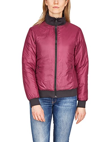 Ultrasport Advanced Chaqueta 3 en 1, Todo Tipo de Clima All Season para Actividades al Aire Libre, esquí/Snowboard, Ocio, Impermeable al Agua y al Viento, Transpirable, Mujer, Baya/Rosado, M