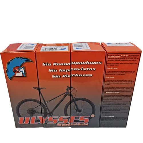 Ulysses Tyre Sealant, Liquido sellante tubeless anti pinchazos de 500 ml para bicicleta