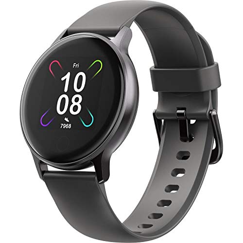 UMIDIGI Smart Watch, Uwatch 3S Rastreador de Actividad Física para Hombres y Mujeres, Monitor de Frecuencia Cardíaca, Podómetro Impermeable de 5 ATM, Reloj Inteligente para Android iOS