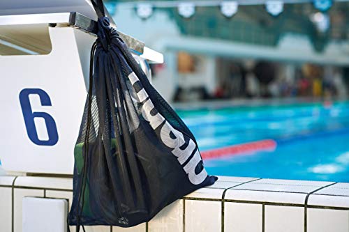 Unbekannt Arena DSBAG - Mochila de natación unisex para adultos, de malla, Team Black, talla única