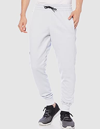 Under Armour ARMOUR FLEECE JOGGER, pantalones Hombre, Gris (Halo Gray / Black) , M