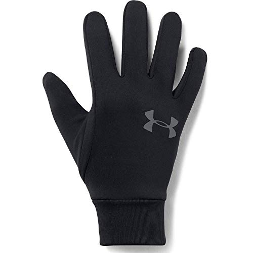 Under Armour Armour Liner 2.0 Guantes Táctiles, Hombre, (Black/Graphite), S