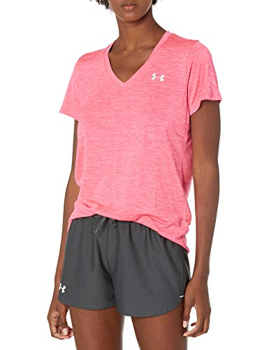 Under Armour Camiseta de Manga Corta para Mujer Tech Twist, Manga Corta y Transpirable, para Correr, Ultraligera, con Ajuste Suelto