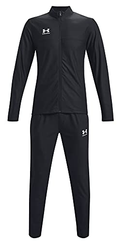 Under Armour Challenger Tracksuit chándal, Black/Black/White, L para Hombre