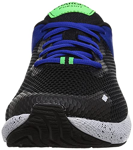 Under Armour Charged Pursuit 2 BL SPKL Zapatillas para Correr, Hombre, Negro (Black/Halo Gray/Stadium Green - 001), 45 EU