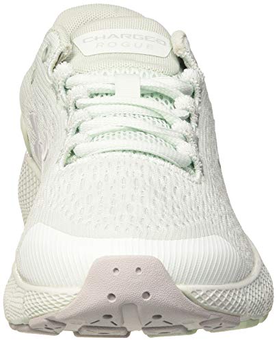 Under Armour Charged Rogue 2, Zapatillas De Running Mujer, Sea Glass Azul Blanco Halo Gray 402, 38 EU