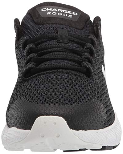 Under Armour Charged Rogue 2.5, Zapatillas para Correr Hombre, Negro/Blanco, 42.5 EU