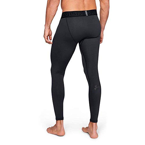 Under Armour ColdGear, Leggings Hombre, Negro (Black / Charcoal) , M